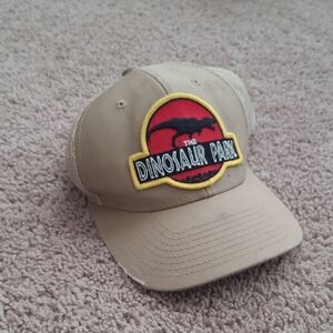 Tan Dinosaur Park Cap